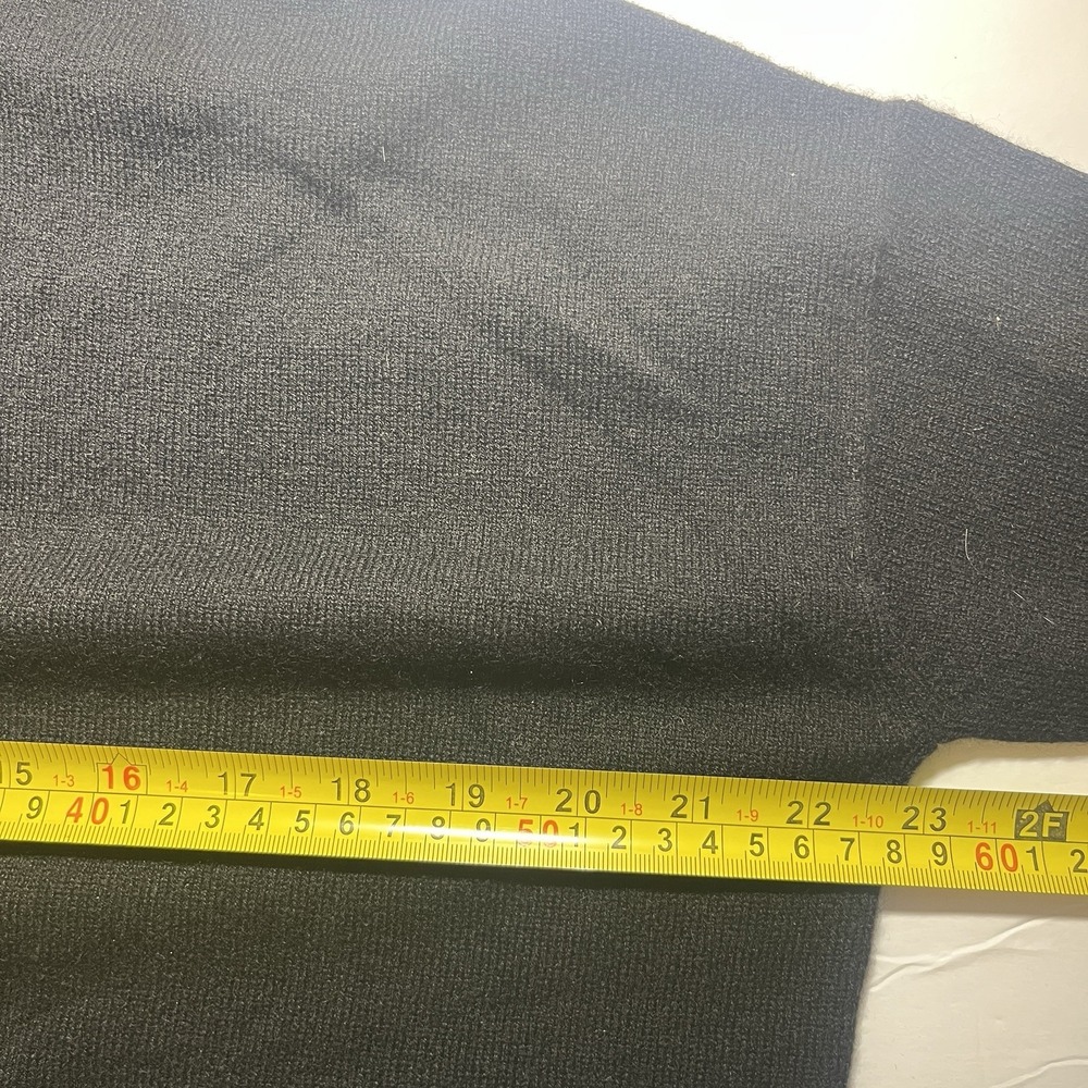 EVERLANE Cashmere Turtleneck Sweater Dress Black Small New W/Tag Retail $165 - Picture 9 of 10